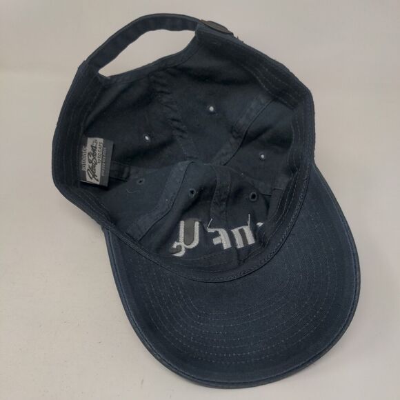 1 0F US Slideback Hat Blue OSFM Adjustable Embroidered Vented Holes KC Caps - Picture 6 of 8